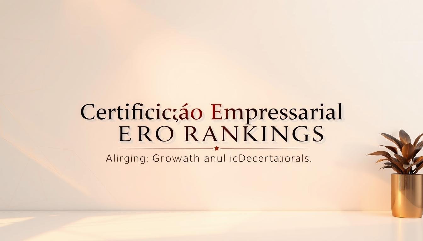 Certificação empresarial, inovação, estratégia, gestão, liderança, qualidade